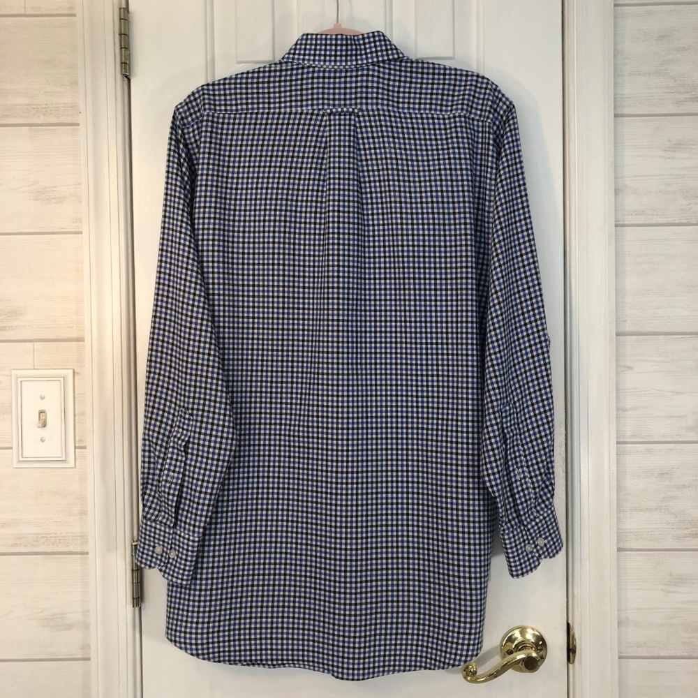 Izod Long Sleeve Shirt Men's 15 1/2 x 33 - Picture 3 of 6